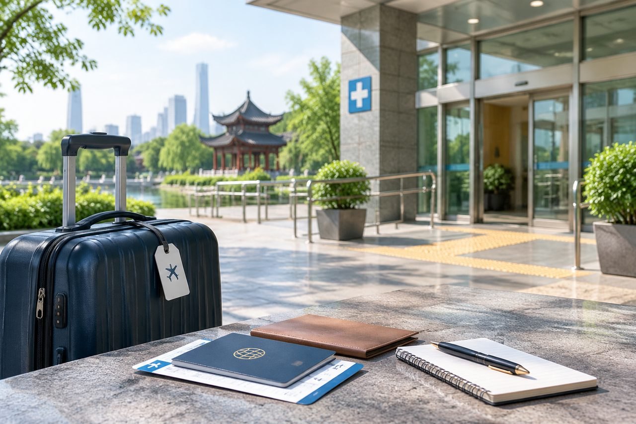 Editorial illustration: China Medical Travel: What to Ask About Language Support Before Booking an Appointment