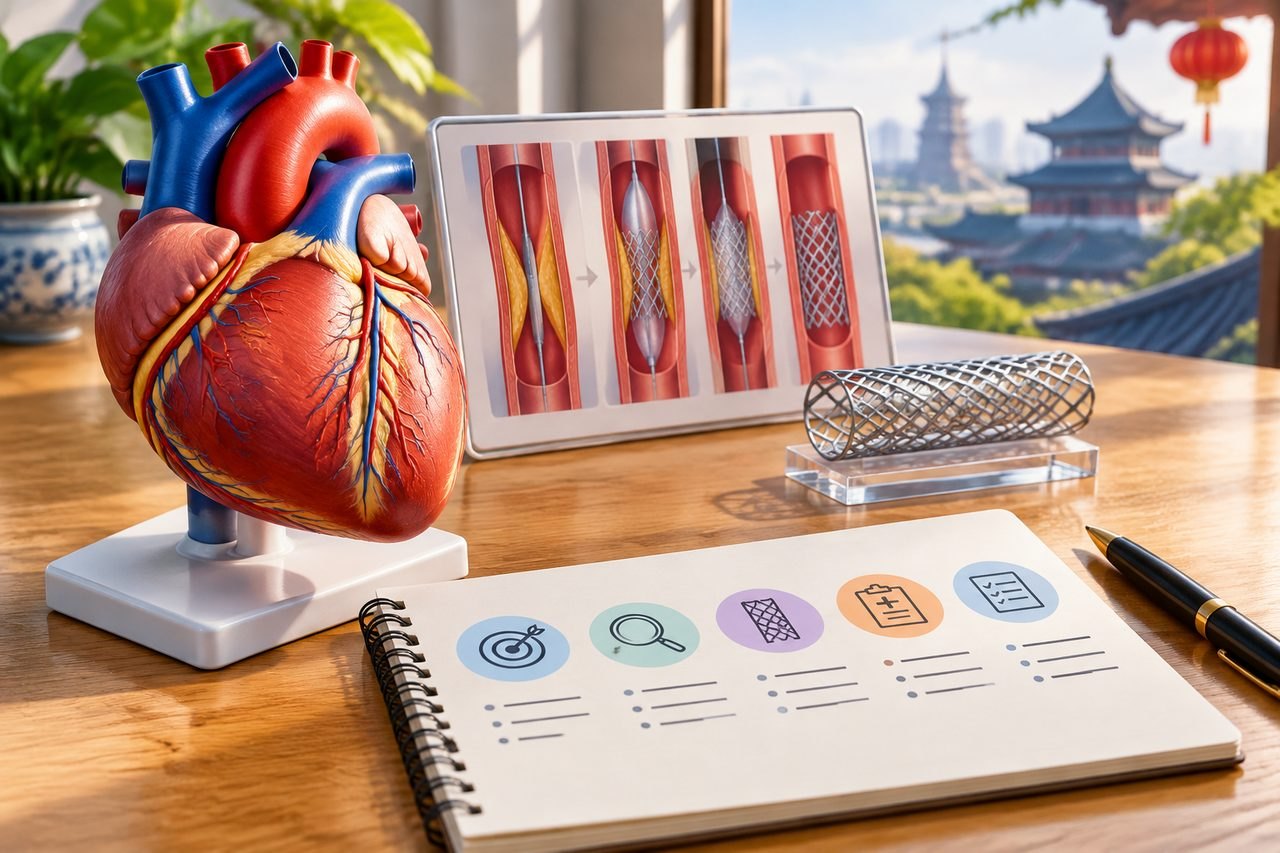 Editorial illustration: Coronary Angiography / PCI in China: Preparing for the First In-Person Discussion
