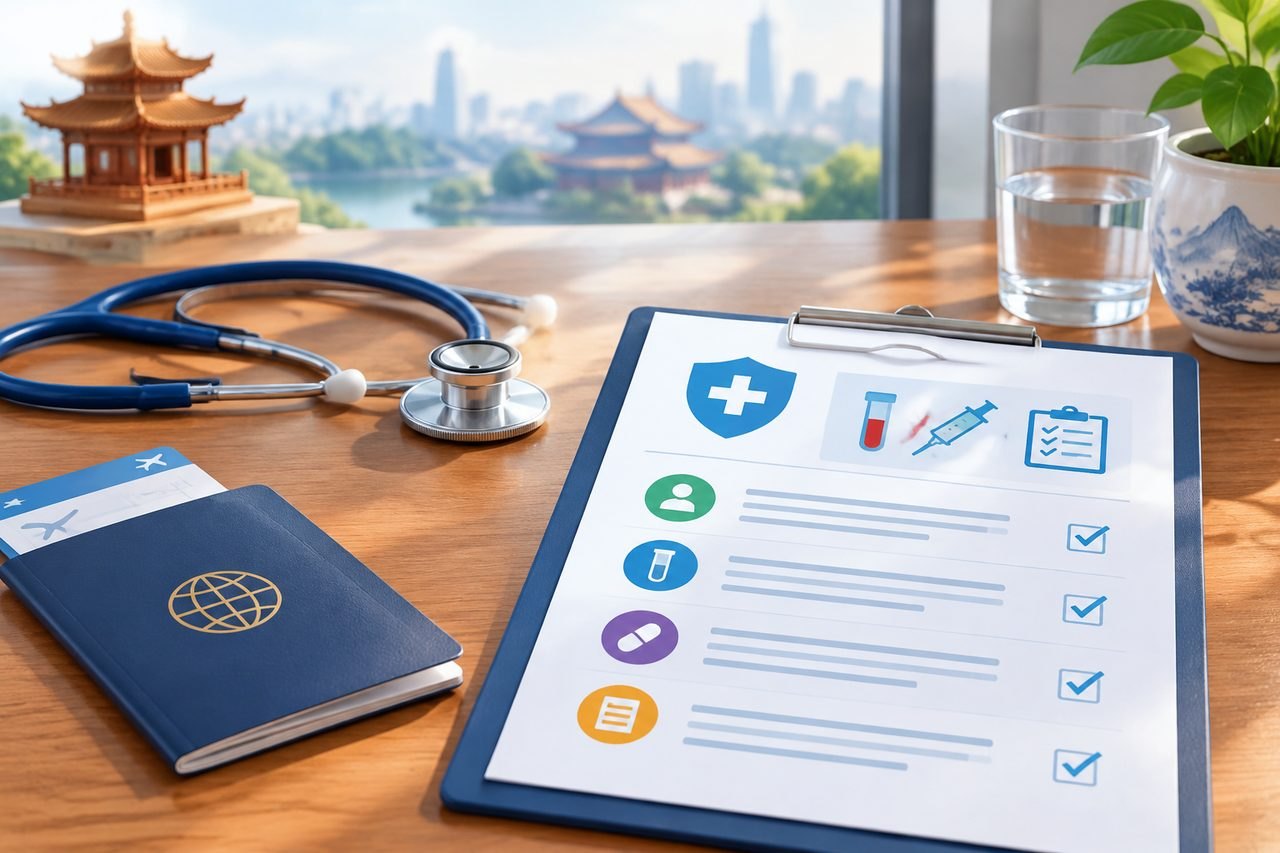 Editorial illustration: Basic Health Checkups in China: Provider Instructions Before the Appointment