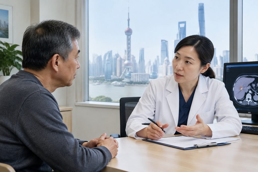 Editorial illustration: Liver Cancer in China: Discussing Multidisciplinary Options