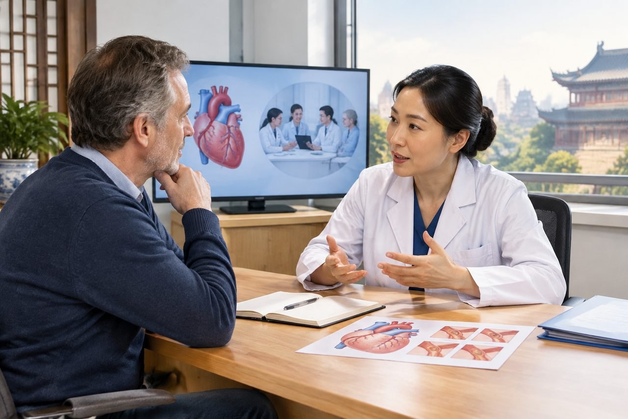 Editorial illustration: Coronary Artery Disease in China: What an MDT Discussion Needs to Answer