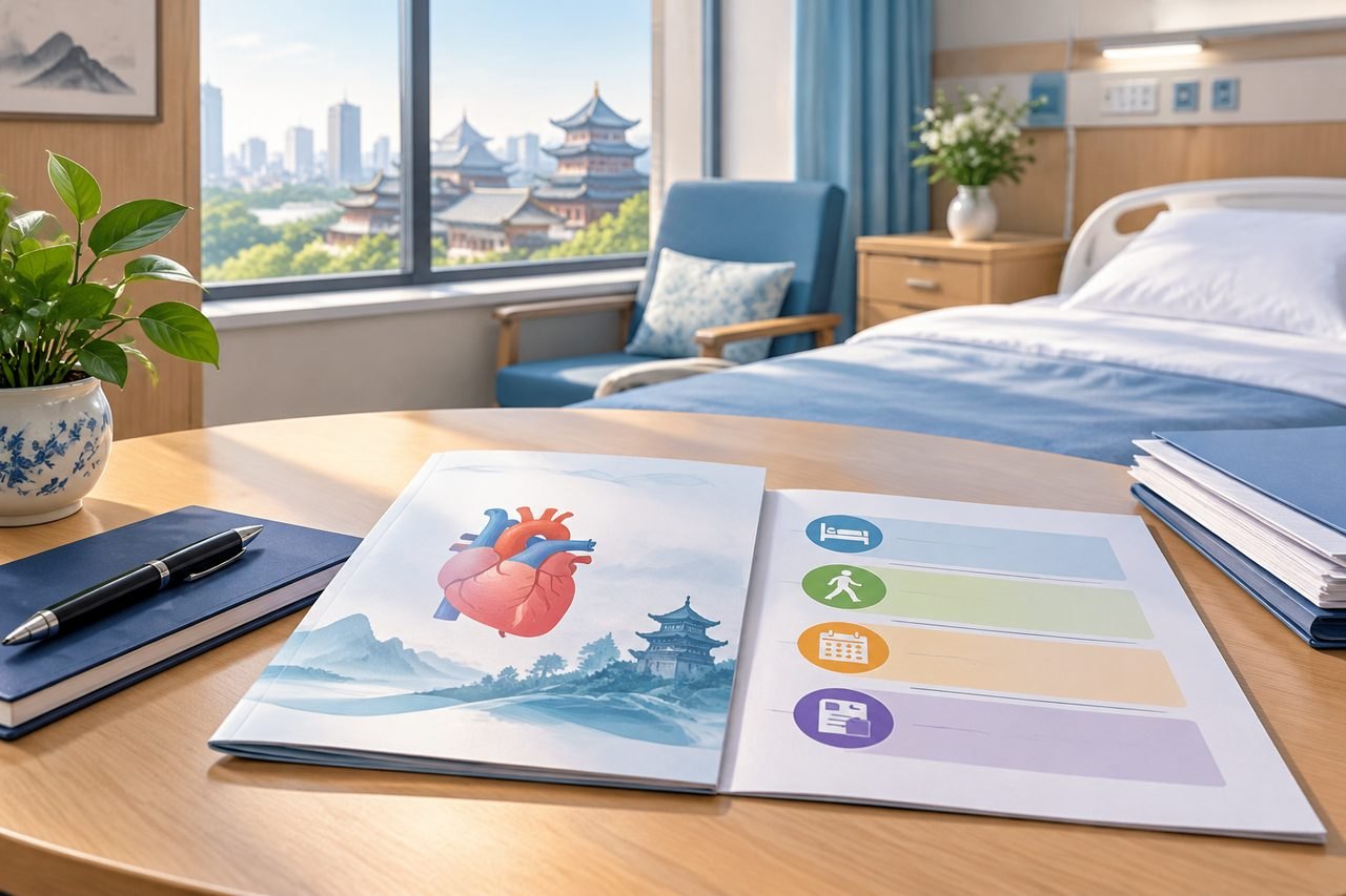 Editorial illustration: Coronary Bypass Surgery in China: Discussing Recovery Arrangements