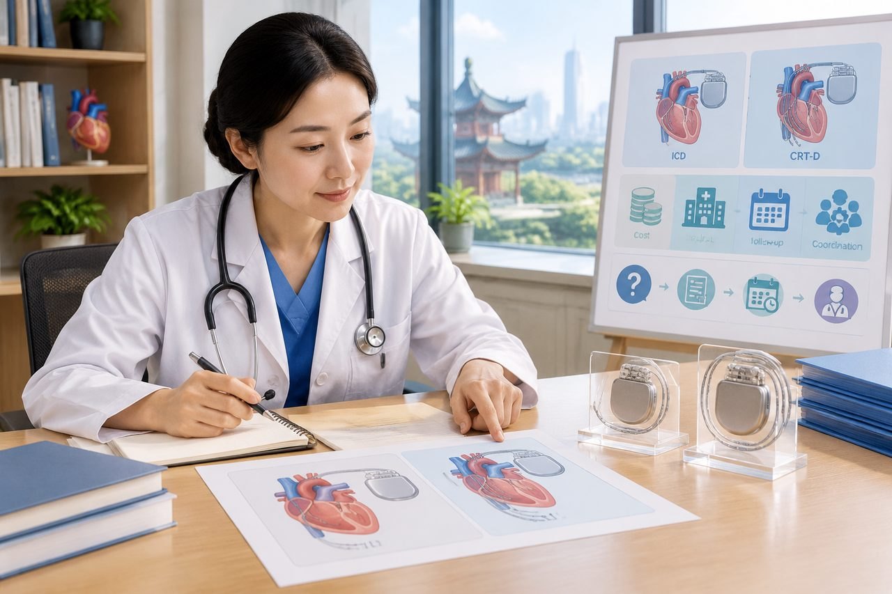 AI illustration: ICD and CRT Costs in China: Comparing Device and Follow-Up Scope