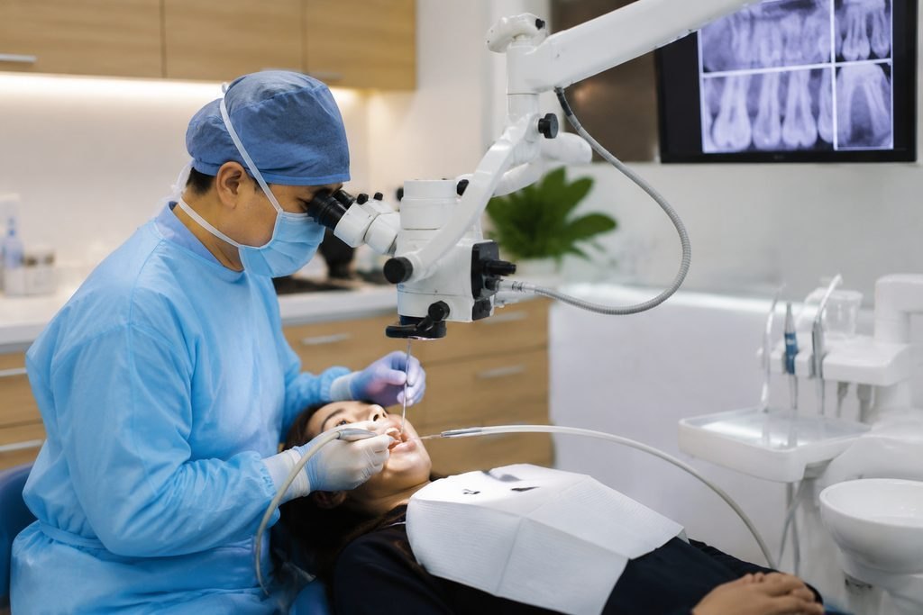Editorial illustration: Root Canal Treatment in China: Questions About Retreatment