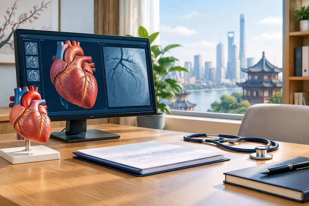 AI illustration: A Bypass Recommendation in China: Questions About the Treatment Decision