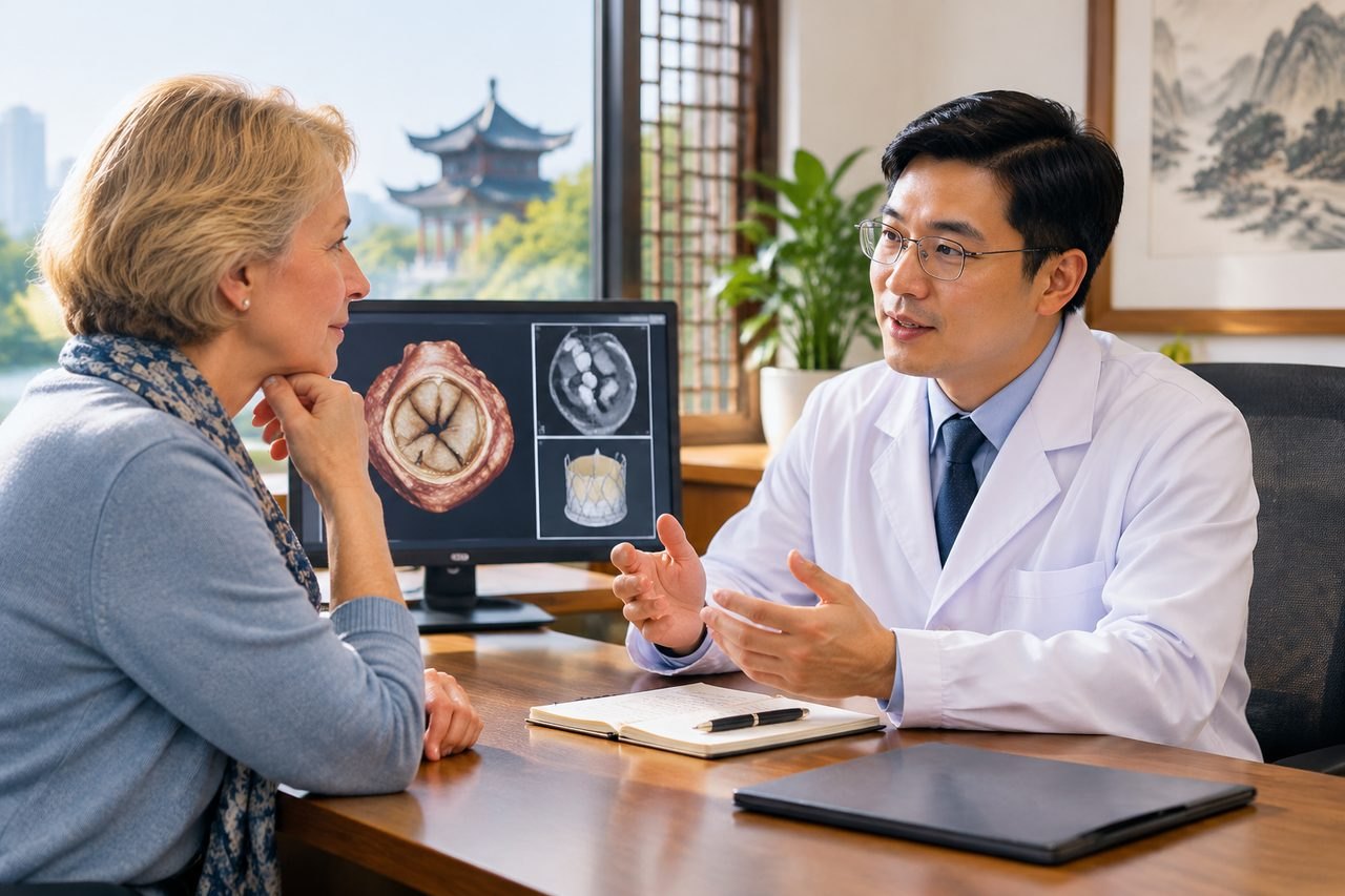 Editorial illustration: TAVR and TAVI in China: Preparing for the First In-Person Discussion