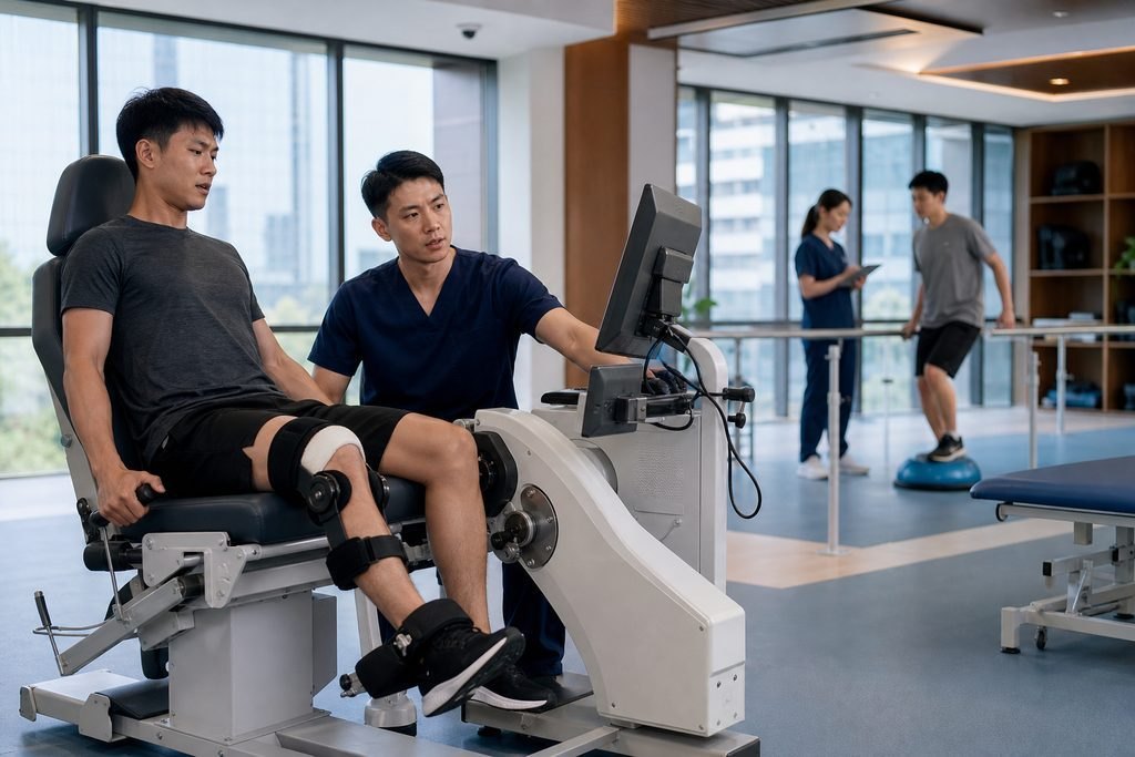 Editorial illustration: ACL Reconstruction in China: What to Do When Records Are Missing