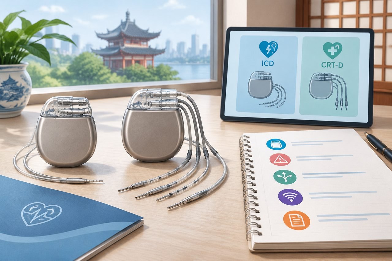 Editorial illustration: ICD and CRT Devices in China: Questions About Risks and Alternatives