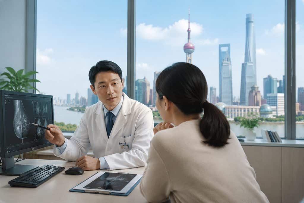 Editorial illustration: Targeted Cancer Therapy in China: Separating Medical and Travel Timelines