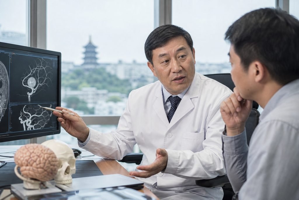 Editorial illustration: Brain Aneurysm Clipping in China: Charges Outside the Initial Estimate