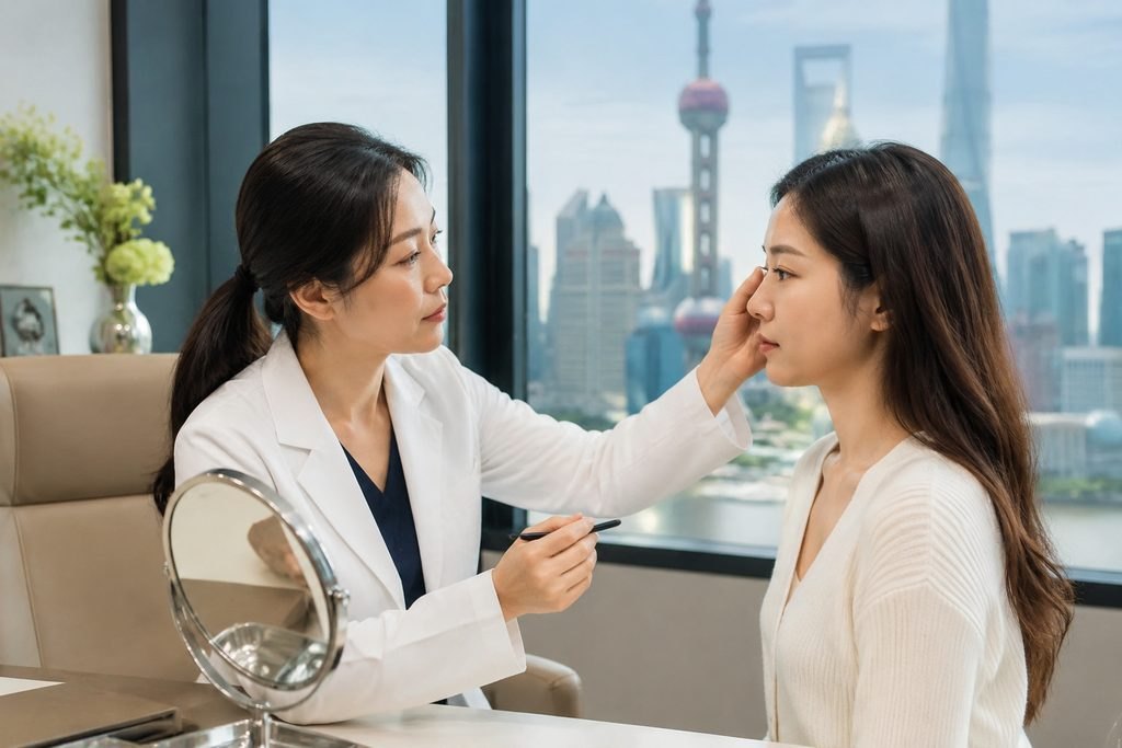 Editorial illustration: Eyelid Surgery in China: What the Treatment Can and Cannot Address