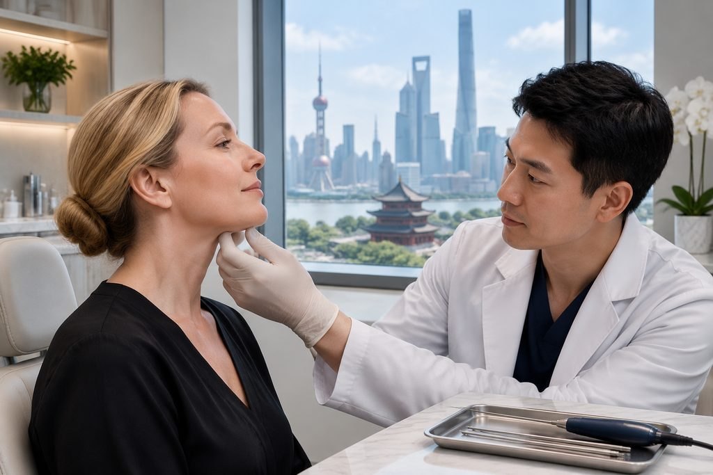 Editorial illustration: Facelift Surgery in China: Discussing Surgical Scope