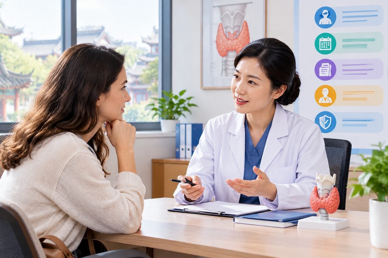 Editorial illustration: Thyroid Health Assessment in China: Clarifying Existing Symptoms