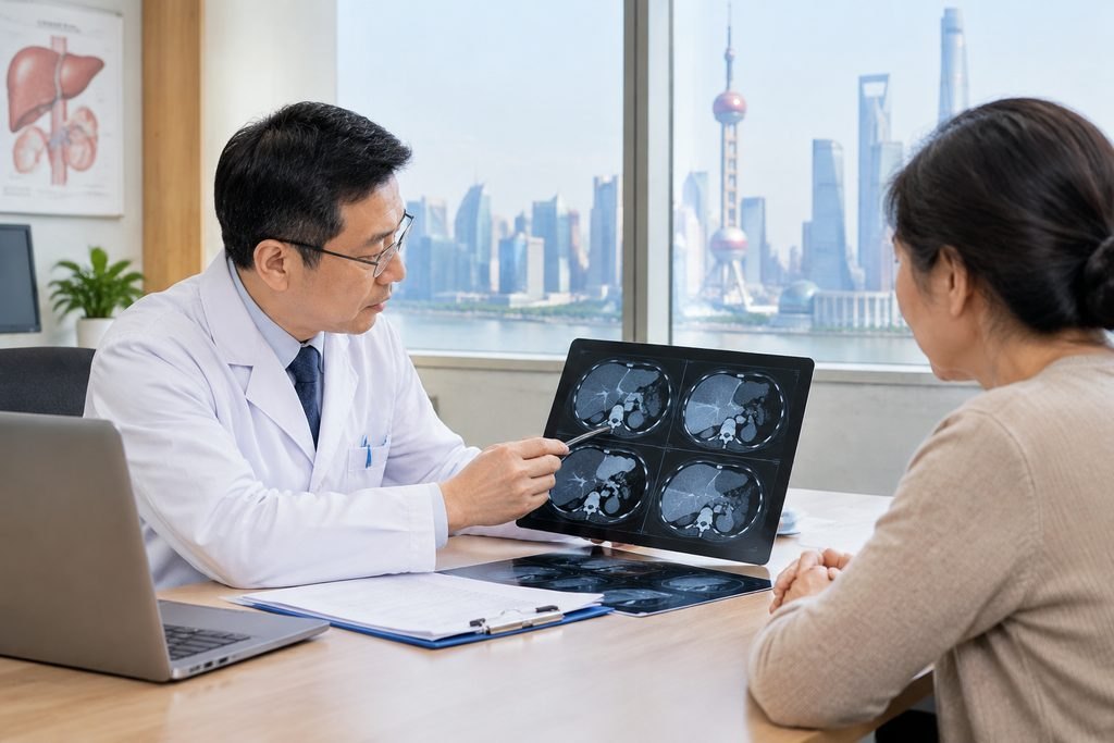 Editorial illustration: Should You Get a Records-Based Second Opinion Before Travelling to China?