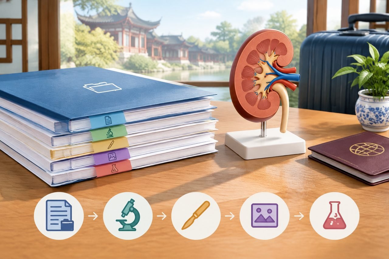 AI illustration: After Partial Nephrectomy in China: Passing Pathology and Kidney Records Home