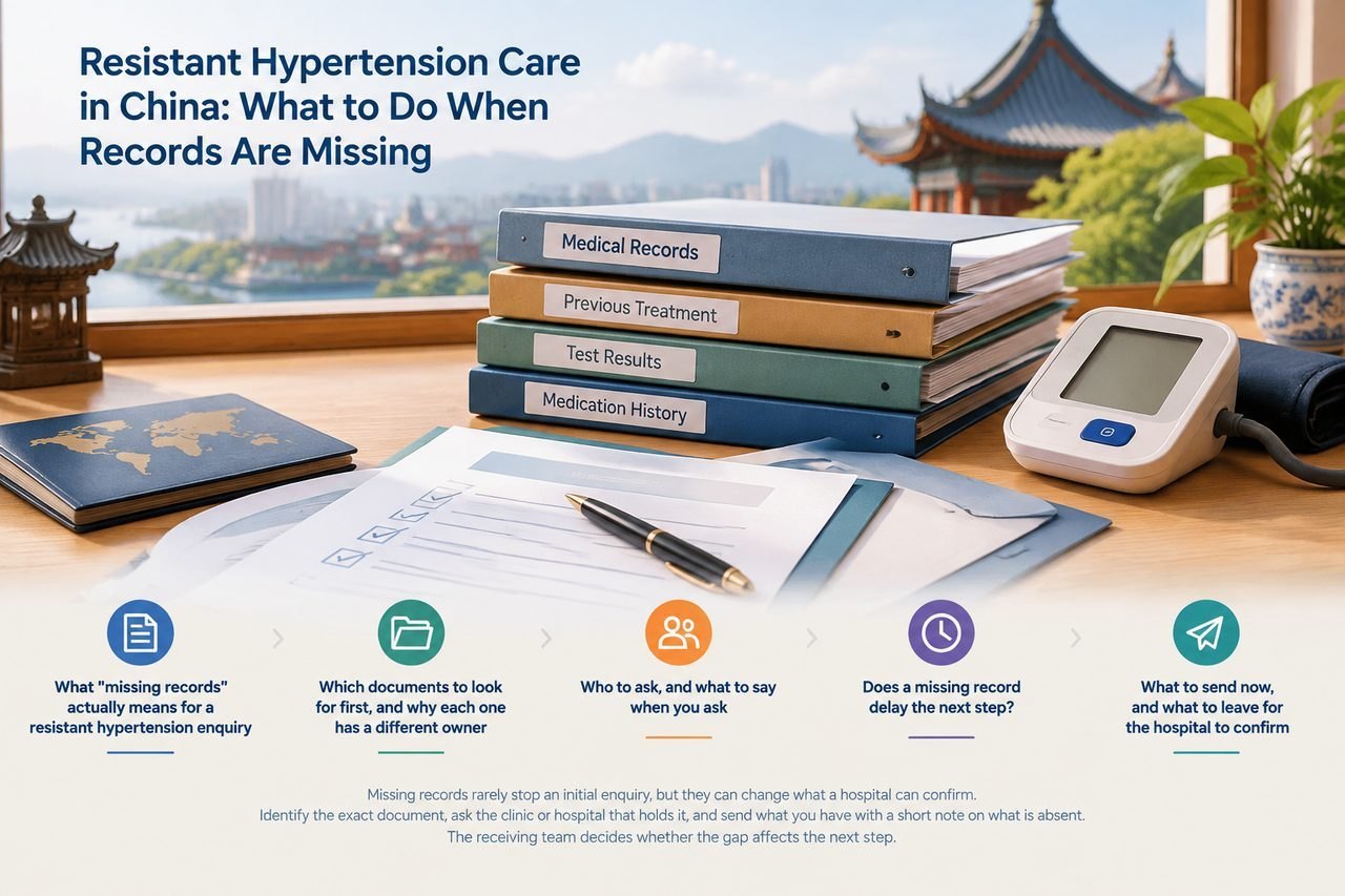 Editorial illustration: Resistant Hypertension Care in China: Confirming the Department and Appointment