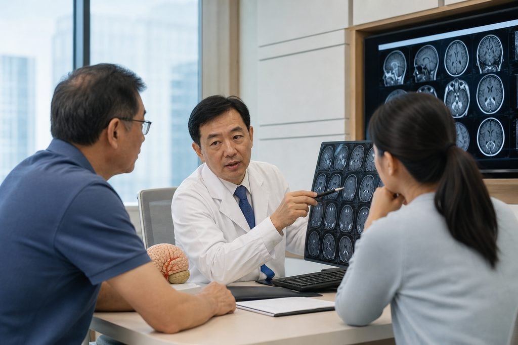 Editorial illustration: Oligodendroglioma in China: Discussing Treatment Sequencing