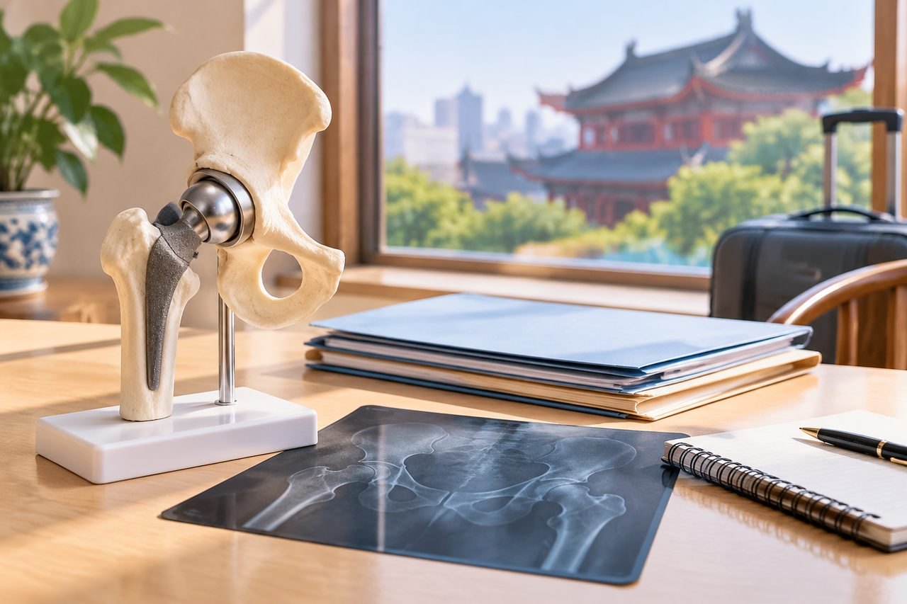 Editorial illustration: Partial Hip Replacement in China: The Role of Previous Treatment Results