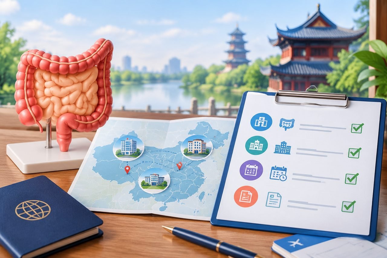 Editorial illustration: IBD Treatment in China: Confirming the Department and Appointment