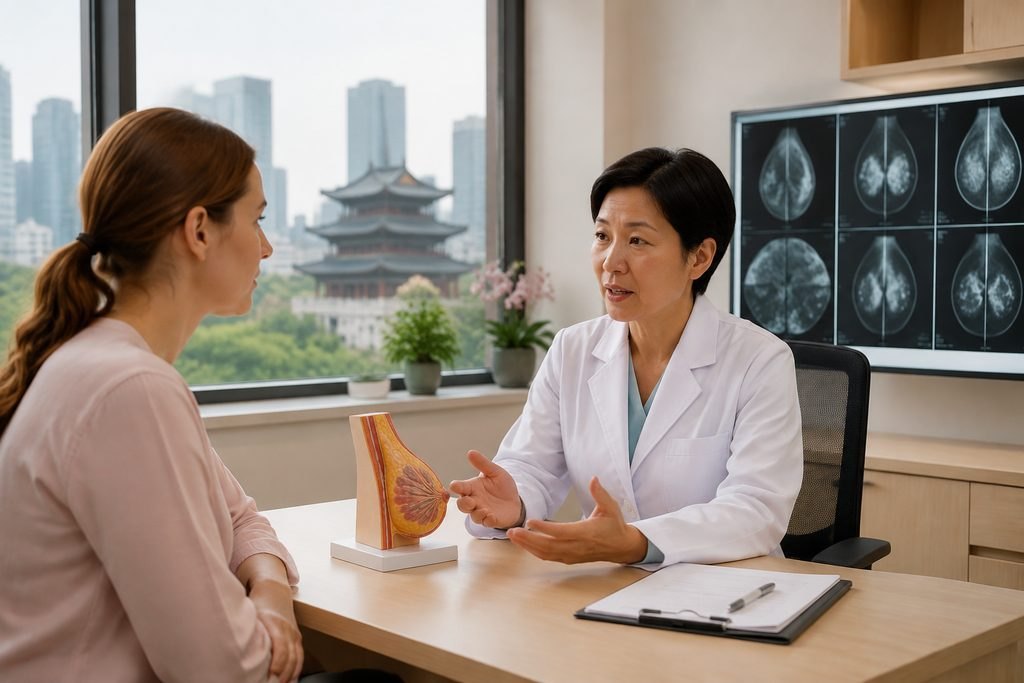 Editorial illustration: Breast Surgery in China: Obtaining a Written Follow-Up Plan