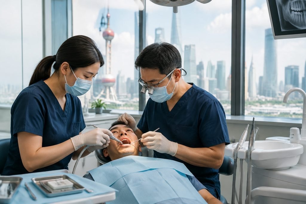 Editorial illustration: Full-Mouth Reconstruction in China: Charges Outside the Initial Estimate