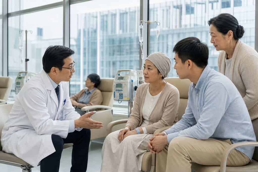 Editorial illustration: Cancer Immunotherapy in China: Questions About Biomarkers