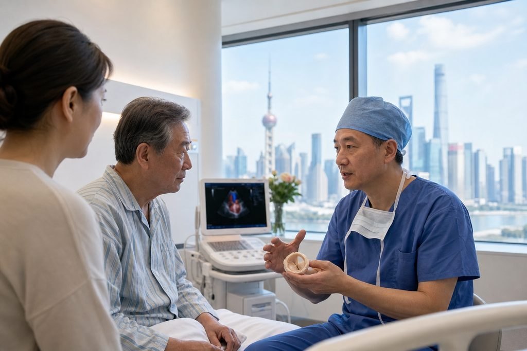 Editorial illustration: Heart Valve Repair in China: Understanding Valve Imaging