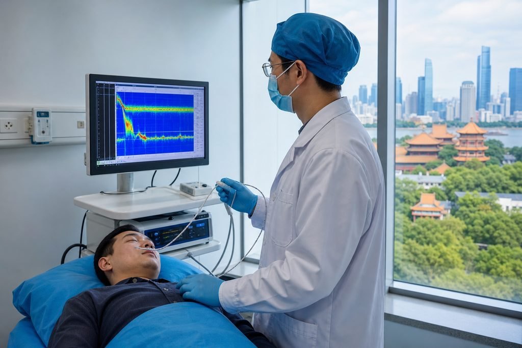 Editorial illustration: Achalasia in China: Reviewing Manometry and Endoscopy