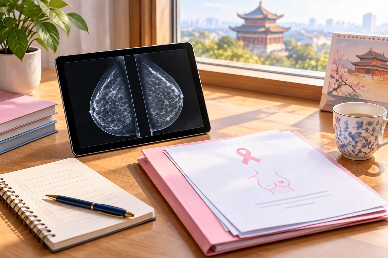 Editorial illustration: Breast Screening in China: English Interpretation and Written Reports