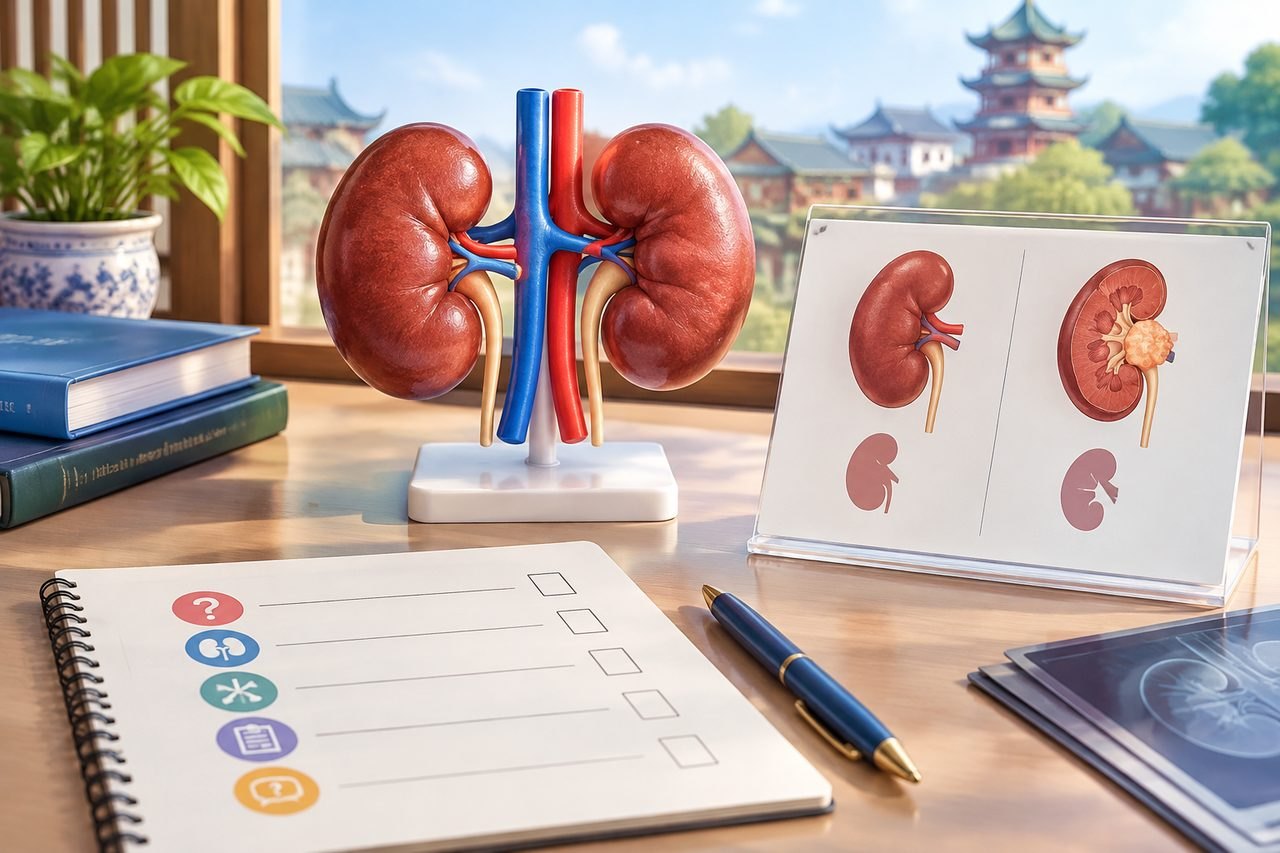 AI illustration: Considering Kidney Removal in China: Questions About the Reason and Alternatives