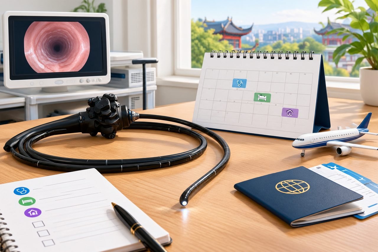 AI illustration: Planning POEM Treatment in China: Which Appointments Affect Travel?