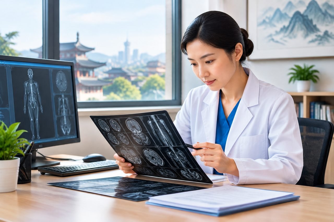 Editorial illustration: Whole-Body MRI Enquiries in China: Avoiding Unnecessary Repeat Tests