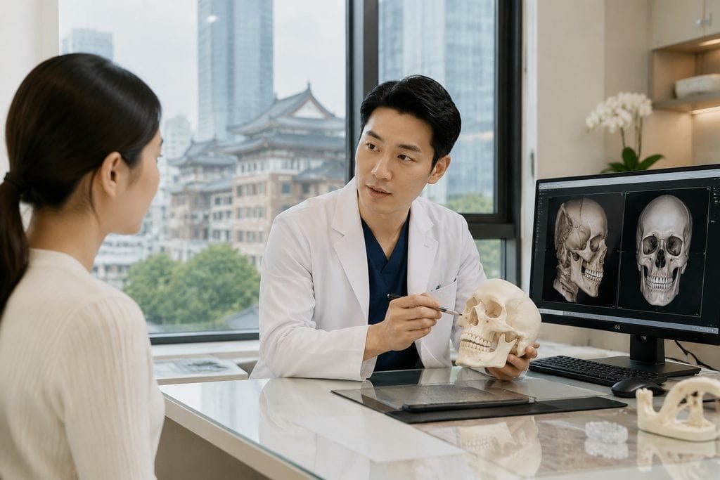 Editorial illustration: Jaw Surgery in China: Comparing Itemised Hospital Quotes