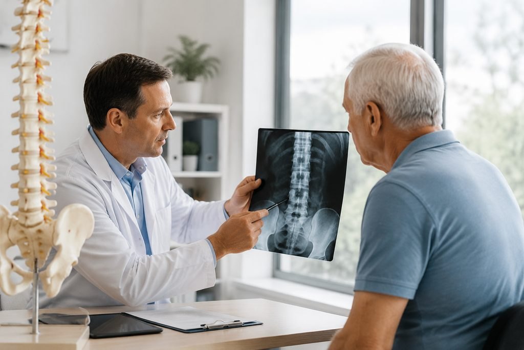 Editorial illustration: Lumbar Fusion in China: Preparing for the First In-Person Discussion