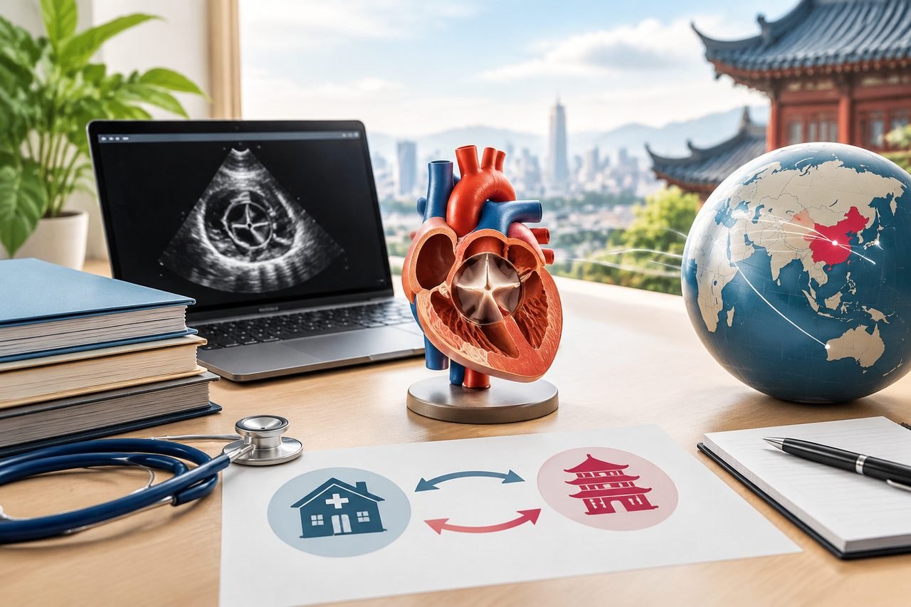 Editorial illustration: Aortic Valve Stenosis in China: Planning Review Alongside Current Local Care
