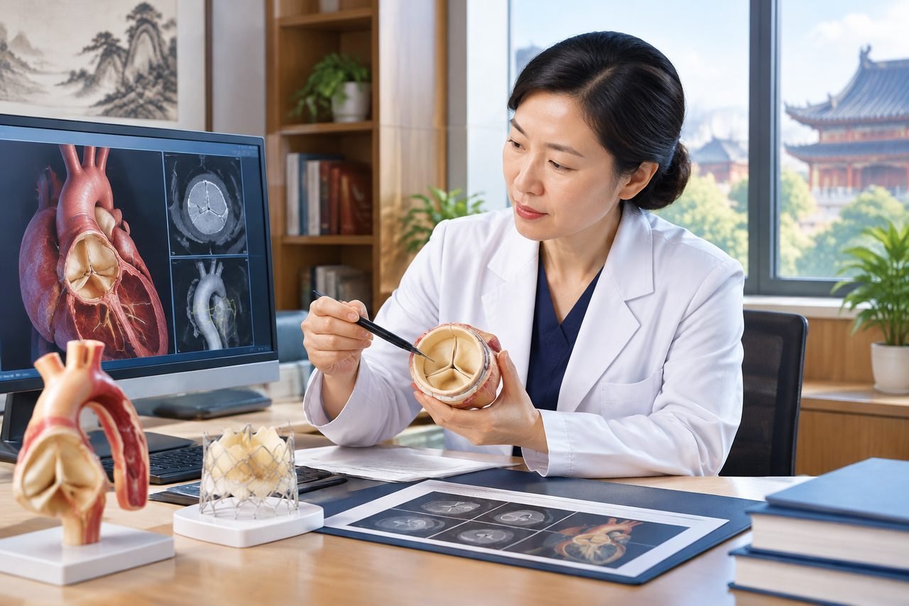 Editorial illustration: Aortic Valve Stenosis Care in China: Clarifying the Goal of Treatment
