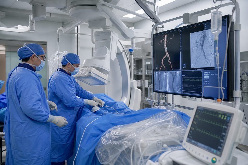 Editorial illustration: Aortic Aneurysm Repair in China: What to Do When Records Are Missing