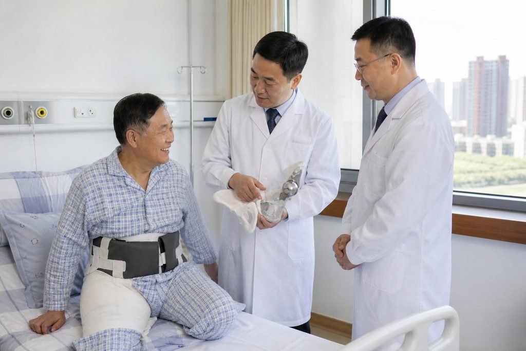 Editorial illustration: Bone Tumor Surgery in China: Communicating With Your Home Medical Team