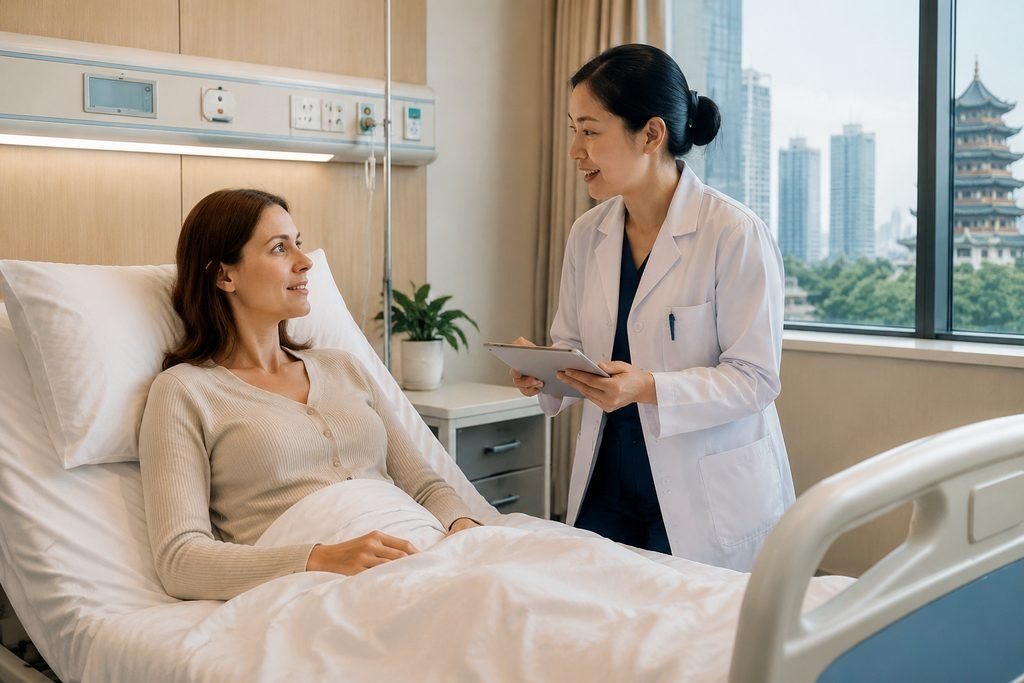 Editorial illustration: Planning Breast Cancer Surgery in China With Your Current Oncology Team