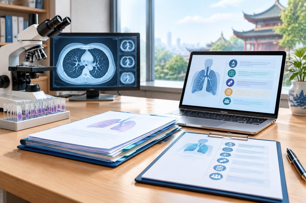 Editorial illustration: Small Cell Lung Cancer Care in China: What the Diagnosis Report Should Clarify