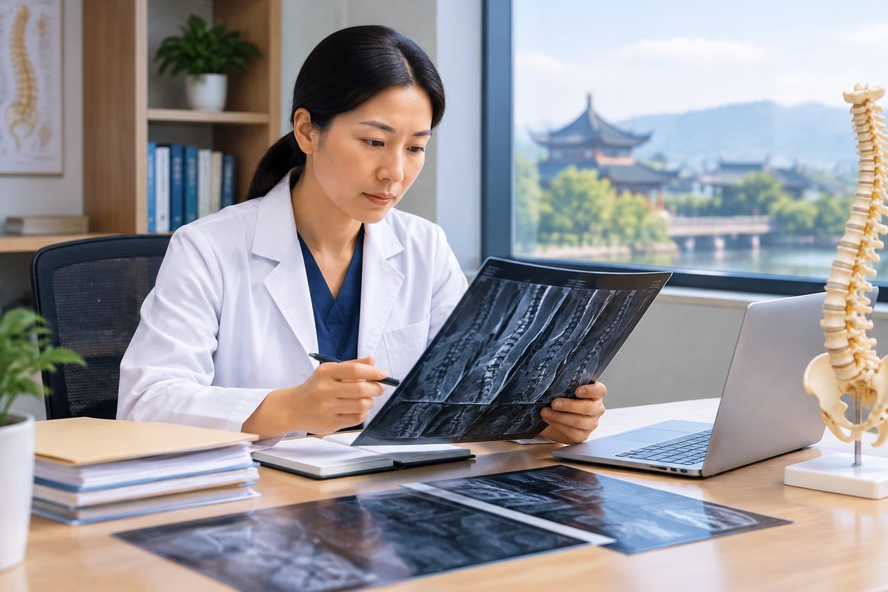 Editorial illustration: Lumbar Decompression in China: What to Do When Records Are Missing