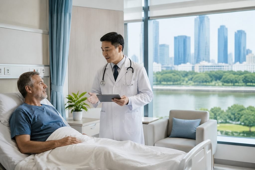 Editorial illustration: HoLEP Prostate Surgery in China: Interpreting the Hospital's Preliminary Reply
