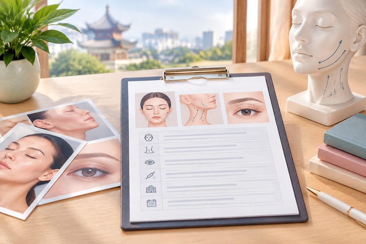 AI illustration: Facelift Costs in China: Are the Neck and Eyelids in the Same Quote?