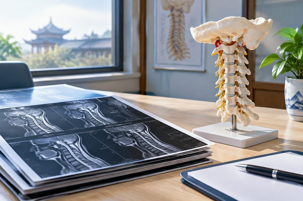 Editorial illustration: Cervical Radiculopathy Care in China: What the Diagnosis Report Should Clarify