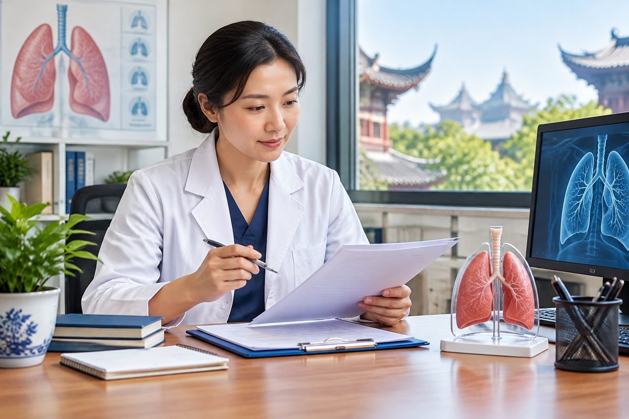 Editorial illustration: Lung Health Assessment in China: English Interpretation and Written Reports