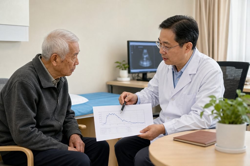 Editorial illustration: TURP Prostate Surgery in China: Communicating With Your Home Medical Team