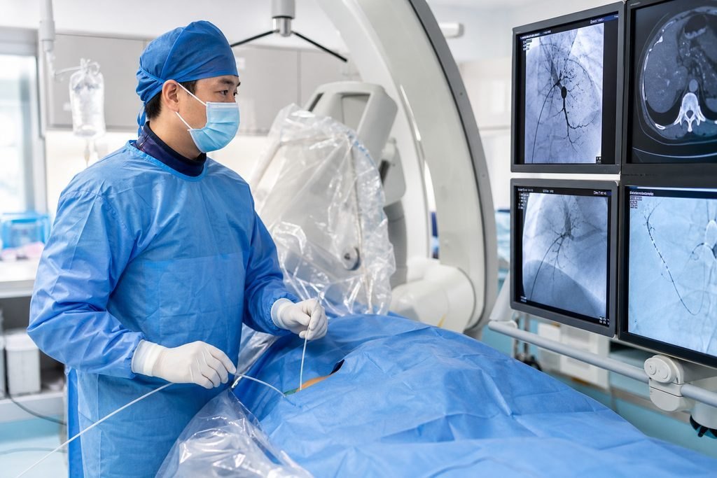 AI illustration: Cardiac Ablation Costs in China: Identifying the Proposed Rhythm Procedure
