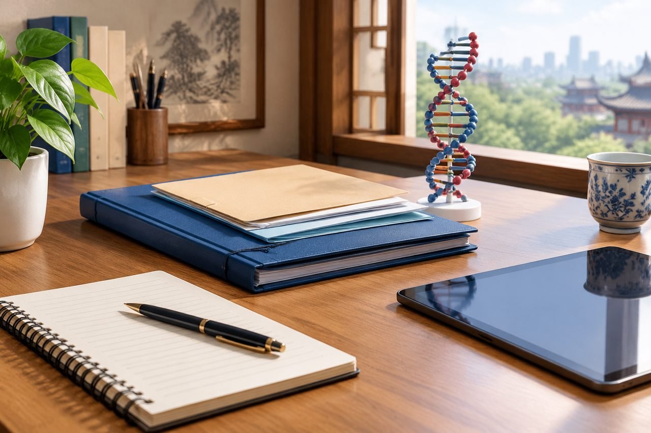 Editorial illustration: Genetic Counselling in China: Provider Instructions Before the Appointment