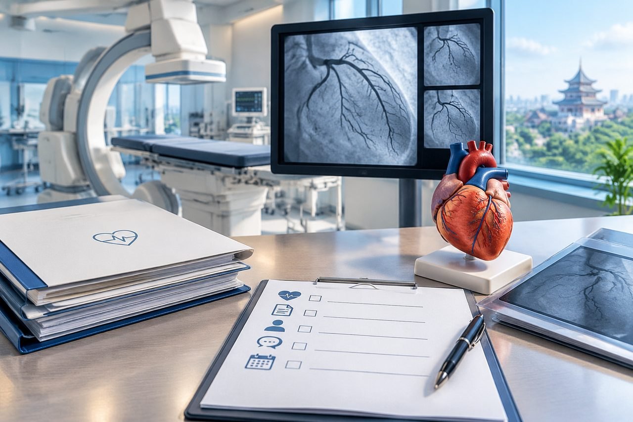 Editorial illustration: Coronary Angiography / PCI in China: What to Do When Records Are Missing