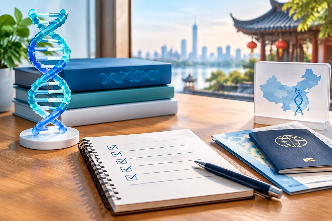 Editorial illustration: Whole Exome Sequencing in China: Preparing for the First In-Person Discussion
